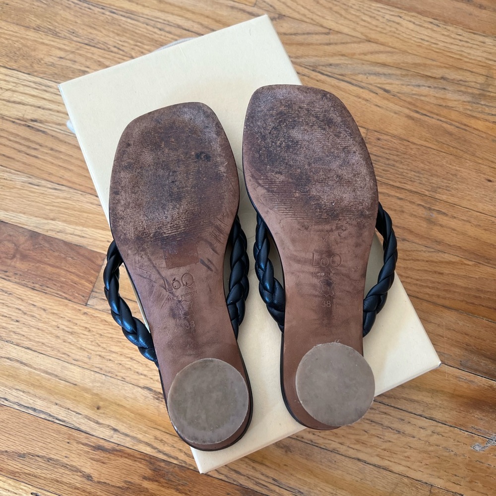 LoQ Braided Luz Sandal Size 8 Black - Picture 16 of 16